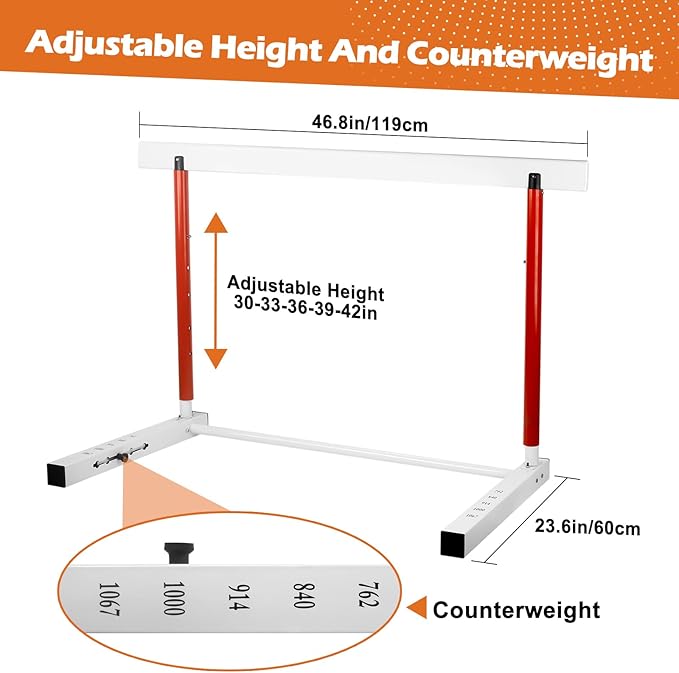 Adjustable Hurdle Training Hurdle Track and Field Equipment Professional Track and Field Hurdles