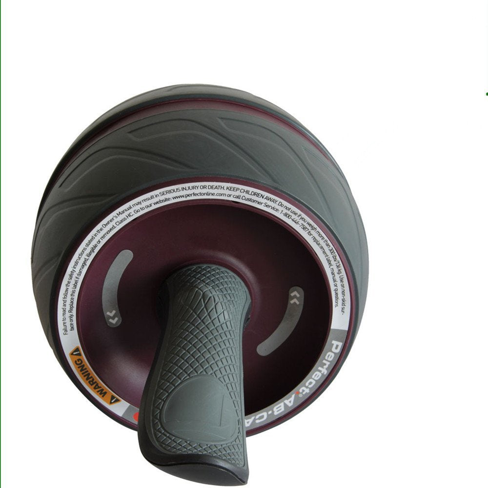 Perfect Fitness Ab Carver Pro Roller Wheel With Built In Spring Resistance, At Home Core Workout