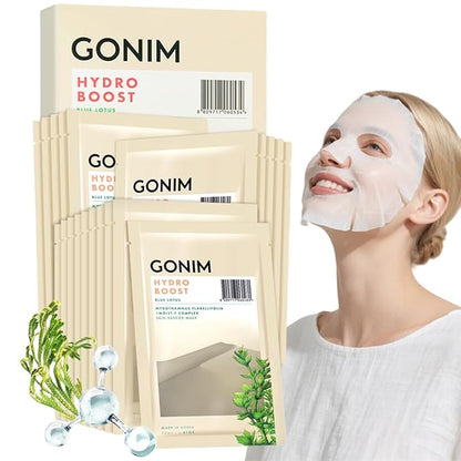 Face Mask Korean Skin Care with Hyaluronic Acid & Collagen Activation- Face Masks Skincare