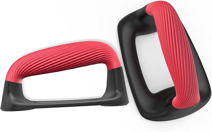 Kipika Push Up Bars, Pushup Stands With Thickened Soft Plastic Handle, Stable and Non-Slip Base