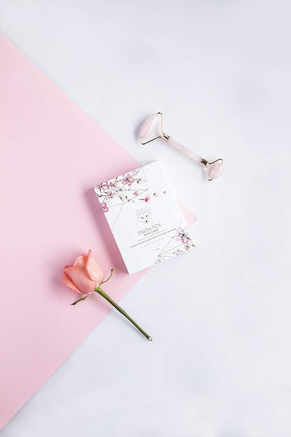 Snow Fox Japanese Cherry Blossom & White Tea Smoothing Mask ??1 Pack for Smooth, Bright, Glossy