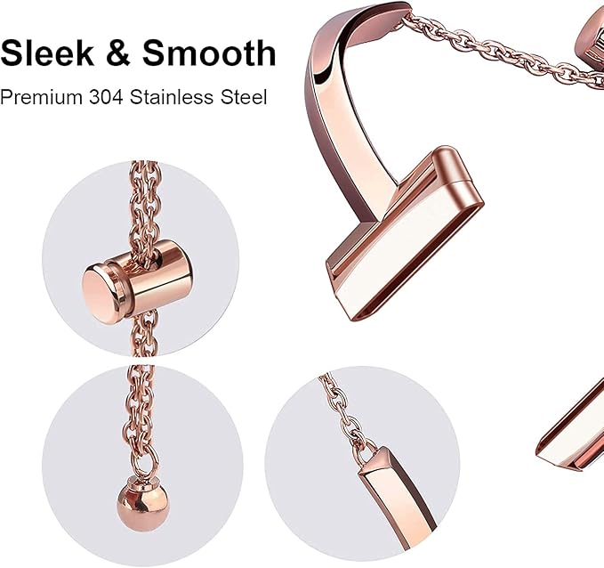 Silm Band Compatible with Fitbit Versa 4/Fitbit Sense 2 Band Cute Women, Bling Jewelry Metal Strap