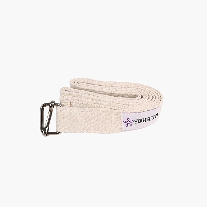 Yoga Strap - Adjustable D-Ring Buckle Yoga Belt for Pilates, Gym Workouts, and Physical Therapy |