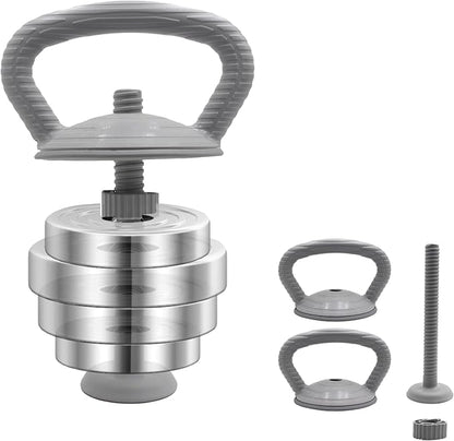 PHOEROS Adjustable Dumbbell Set - 44/66/88 LBS weights set, Dumbbell Barbell 3 in 1, Steel