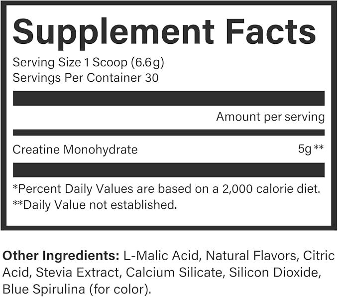 Beam Creatine Powder, Third Party Tested, Micronized Creatine Monohydrate Supplement, Creatine for