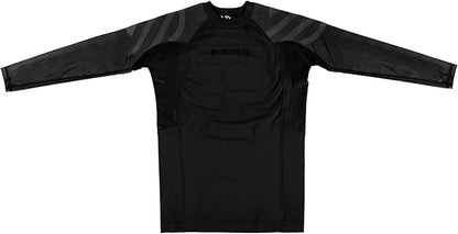 Sanabul Essential Long Sleeve Compression Training Rash Guard for MMA BJJ Wrestling Grappling and