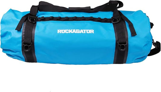Waterproof Duffle Bag for Travel and Camping with Roll-Top Closure, Durable, All-Weather, and