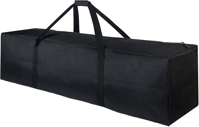 TOPDesign 46 Inch Extra Large Zippered Duffel Bag for Travel Camping Sports Equipment Storage