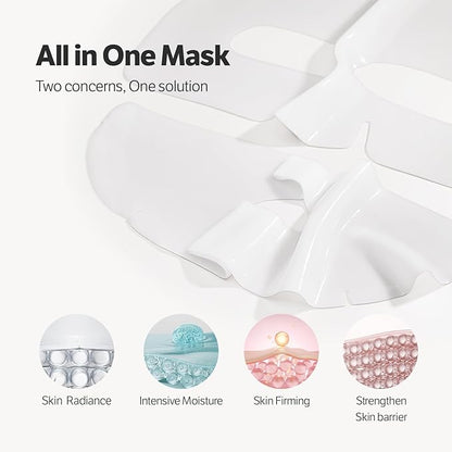 SUNGBOON EDITOR Deep Collagen Hyalu-B5 Overnight Mask 37gx4ea | Real Collagen Face Mask with