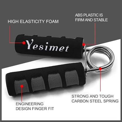 2 Pack Hand Grip Strengthener Set, Forearm Exerciser, Finger Gripper, Grip Strength Trainer, Hand