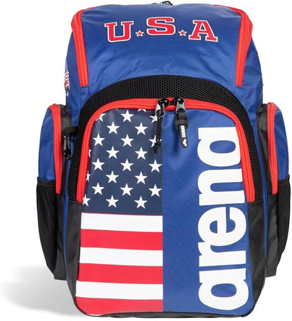 Arena Spiky III Backpack 35 Unisex Travel Gym Rucksack for Men and Women, Training Gear Equipment
