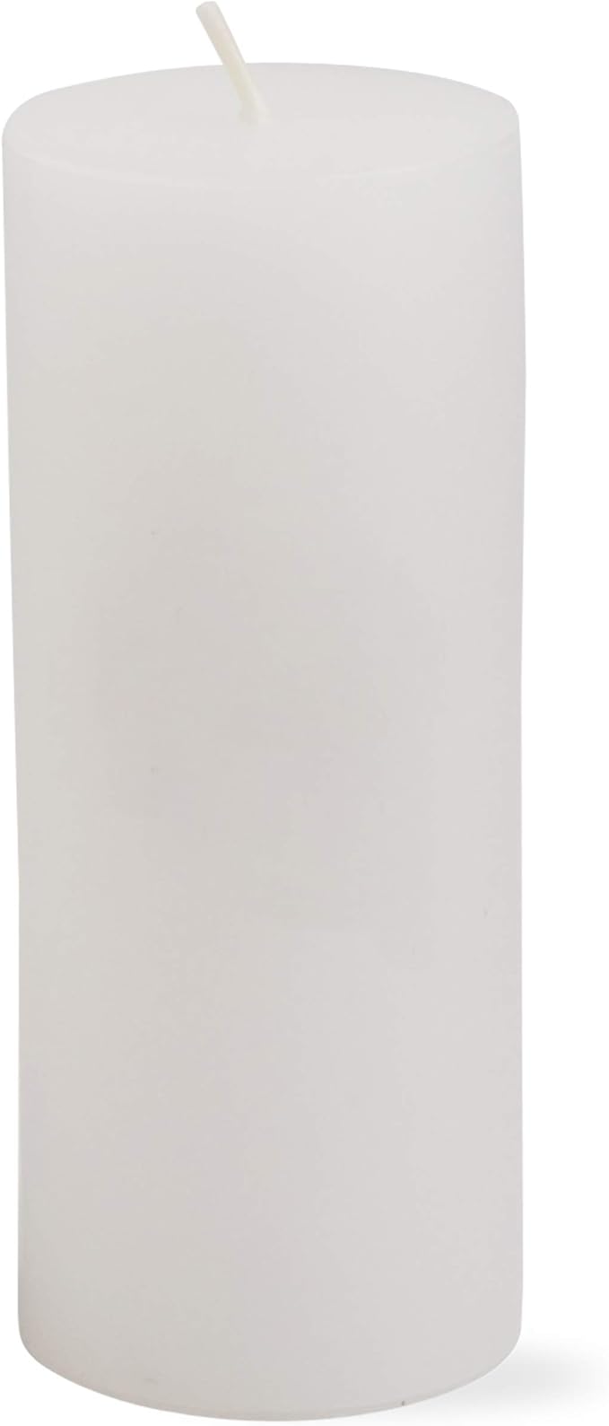 TAG Chapel 2X5 White Pillar Paraffin Wax Candle Unscented Drip-Free Long Burning 32 Hours for Home