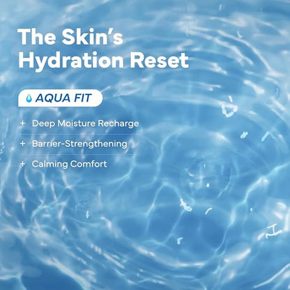SAM?™U PH Sensitive Aqua Fit Face Mask ??Hydrating & Soothing Vegan Sheet Mask with Hyaluronic Acid