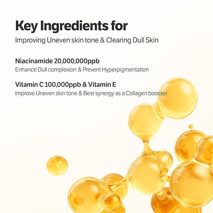 SUNGBOON EDITOR Deep Collagen Niacin-Vita C Overnight Mask 37gx4ea | Real Collagen 2,160,000PPB