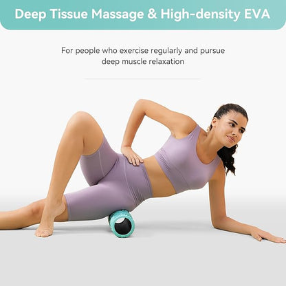 SUBCULTURE Pick Foam Roller - Medium Density Deep Tissue Massager for Muscle Massage and Myofascial