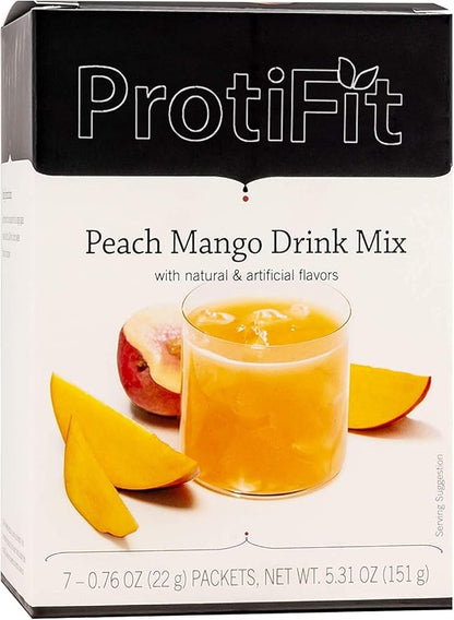 High Protein Fruit Flavored Powder Drink Mix, 15g Protein, Low Calorie, Sugar Free, Ideal Protein