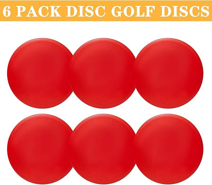 Disc Golf Mid Range | Flying Golf Discs Set of 6 for Beginners – DIY Your Discs