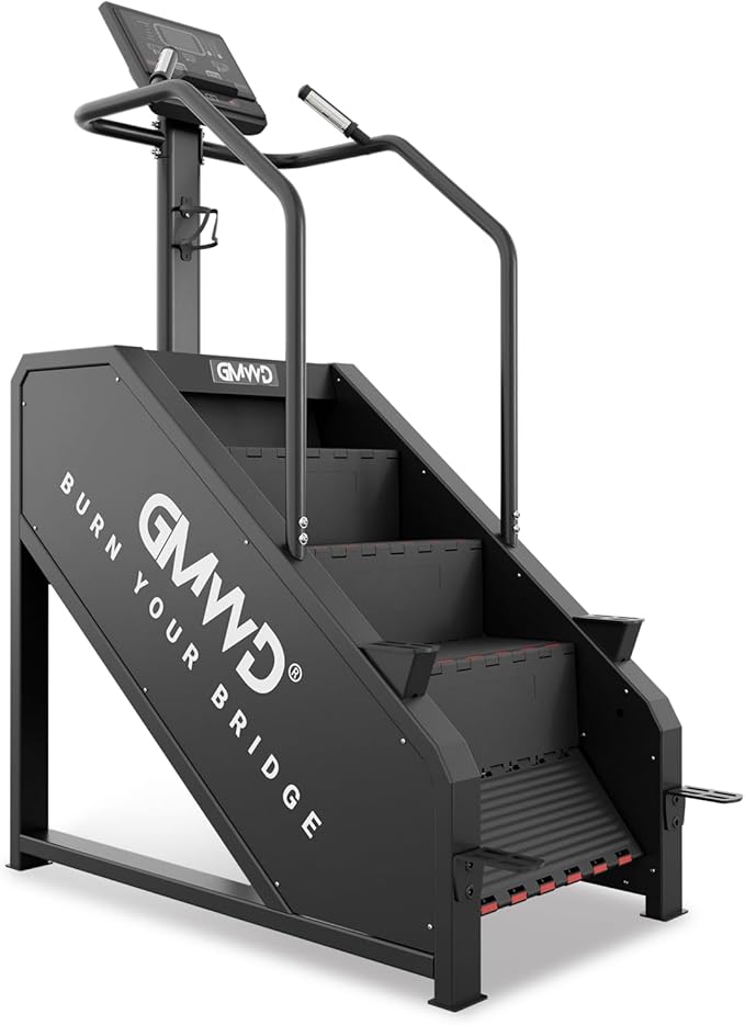 Stepper Machine, GMWD Stair Climber with LED Screen, Commercial Grade Stair Stepper Exercise