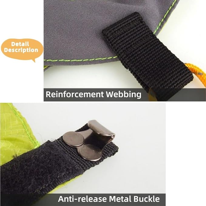 Short Leg Gaiters,Shoe Covers,Hiking Gaiters,Lightweight and Adjustable, Available in All