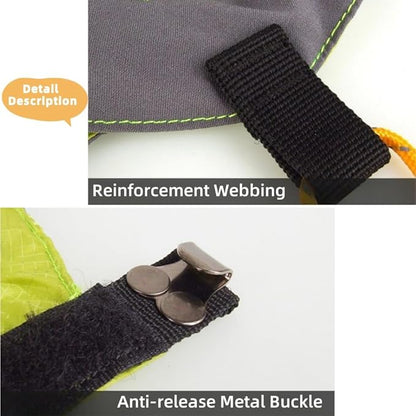 Short Leg Gaiters,Shoe Covers,Hiking Gaiters,Lightweight and Adjustable, Available in All
