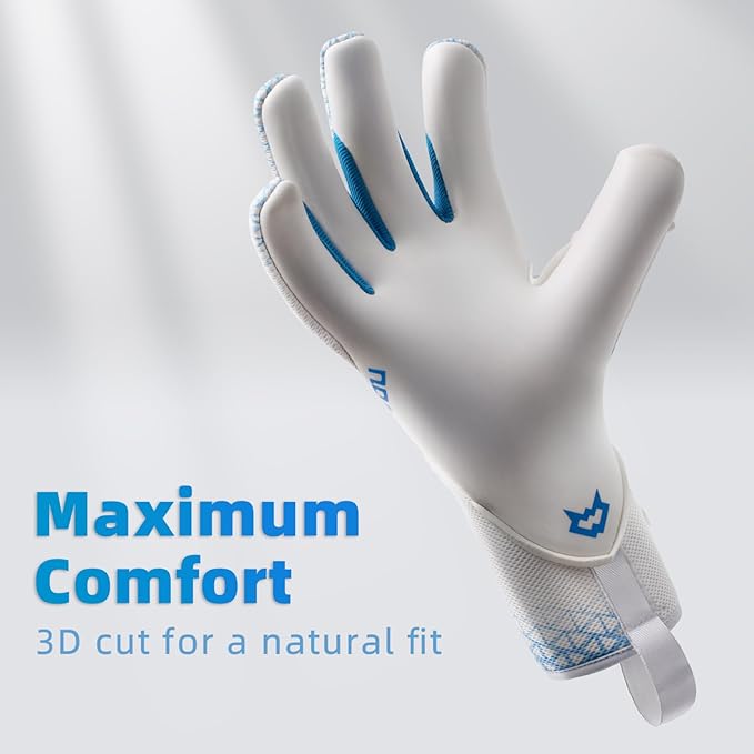 WVVOU Professional Goalkeeper Gloves for Adults and Youth Soccer Goalie Gloves Breathable Soccer