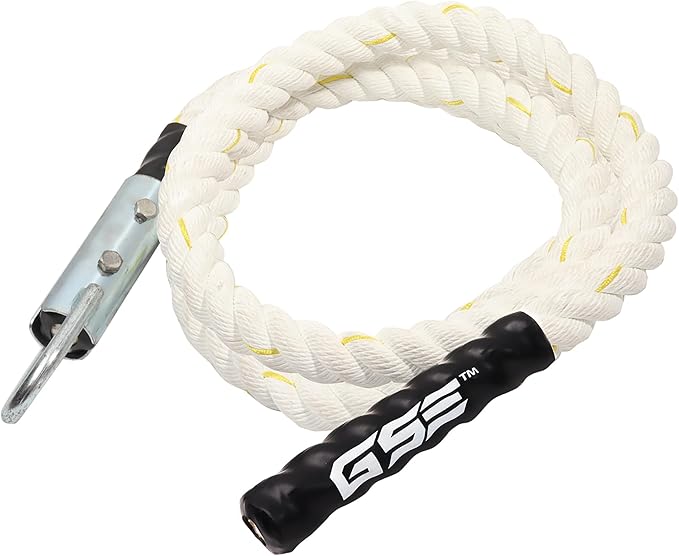 GSE Games & Sports Expert Gym Climbing Rope, Polyester Workout Rope for Indoor/Outdoor and Home