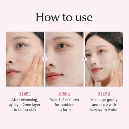 SU:M Micro-Active Pink Vitamin Bubbletox Mask Pack (0.13 fl oz x 14ea) - Korean Skincare ??Deep