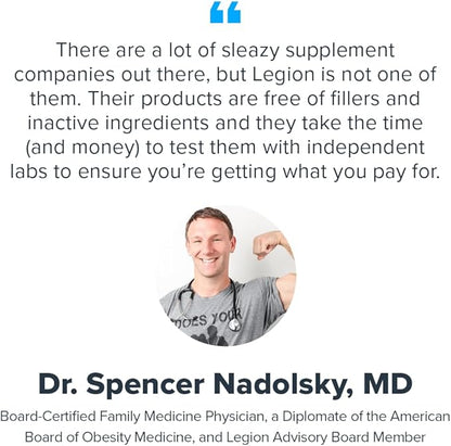 LEGION Whey+ Protein Whey Isolate from Grass Fed Cows - Whey Protein Isolate Powder Low Calorie