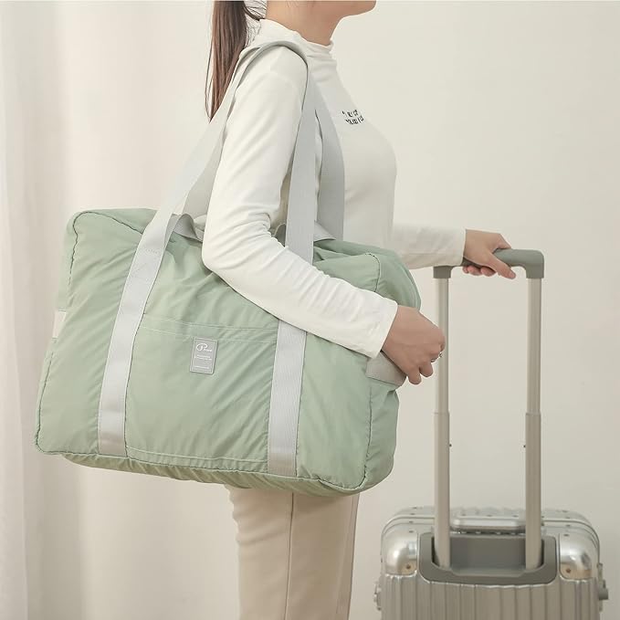VanFn Foldable Travel Duffel Bag, Sports Duffels Gym Bag, Rainproof Nylon Totes, Sports Shoulder