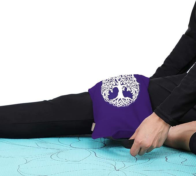 Yoga Sand Bag, Cotton Unfilled for Yogas, Weights & Resistance Training, Portable Weightlifting