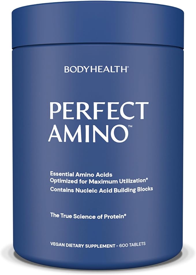 BodyHealth PerfectAmino, Essential Amino Acid with BCAAs + Lysine, Phenylalanine, Threonine