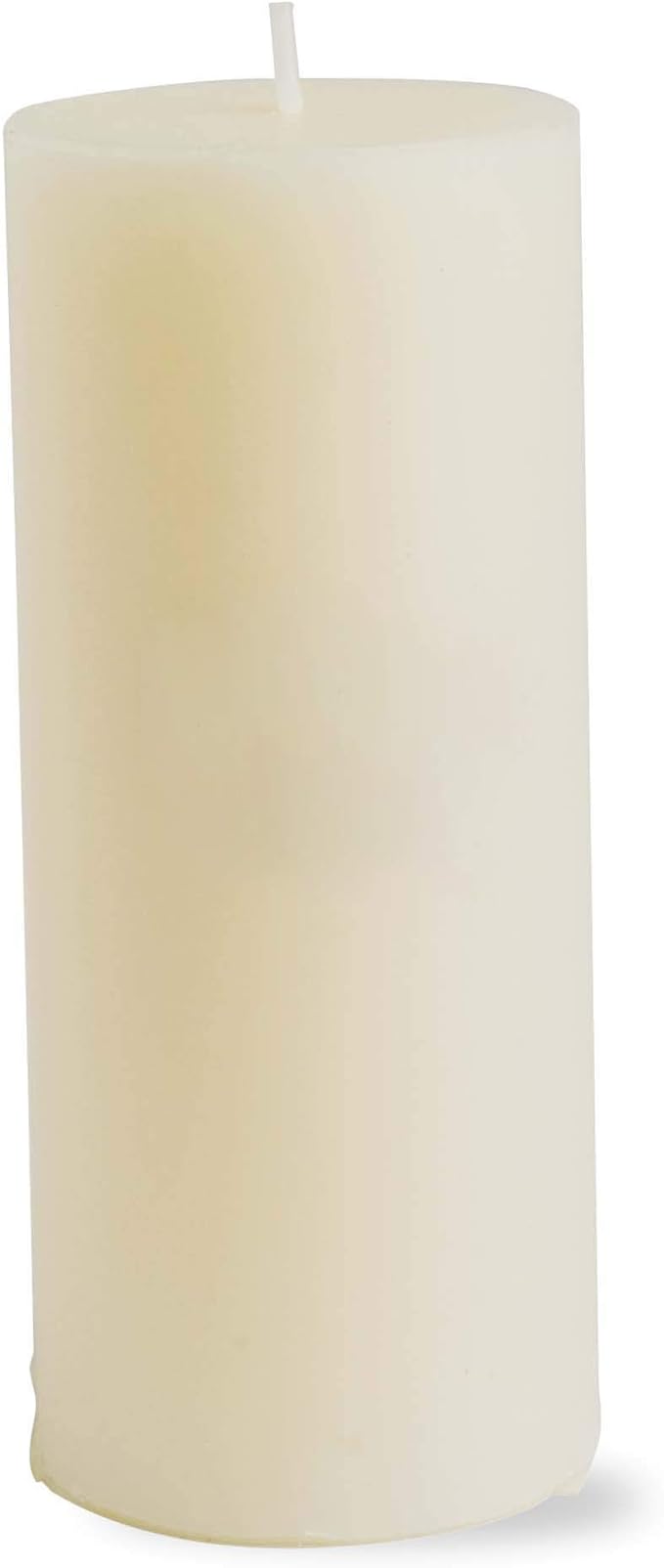 tag Chapel 2X5 Ivory Pillar Paraffin Wax Candle Unscented Drip-Free Long Burning 32 Hours for Home