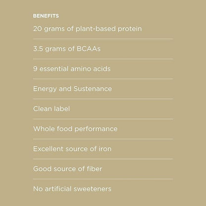 Possible Protein Powder Vanilla Bean - 20g of Vegan, Plant-Based Protein Mix - Non-GMO, Non-Dairy