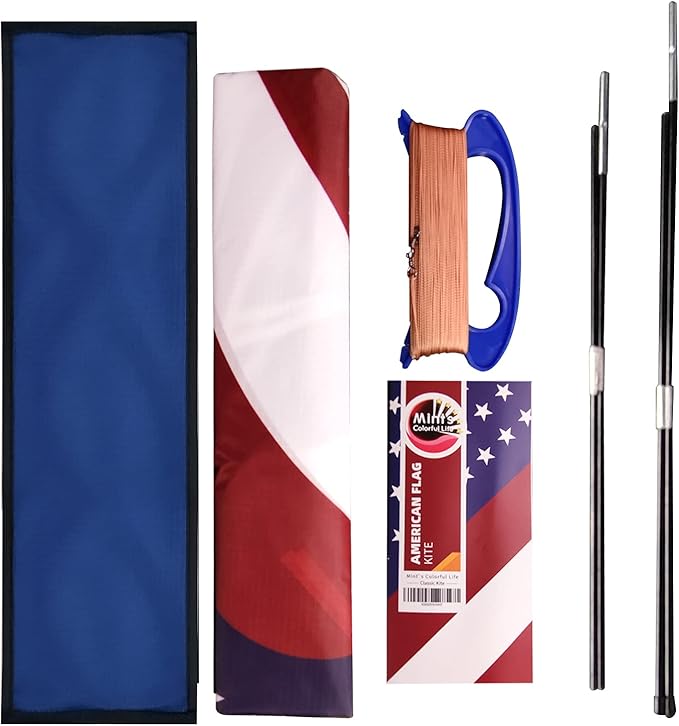 Mint's Colorful Life Delta Kite for Kids & Adults, Extremely Easy to Fly Kite, Best Kites for