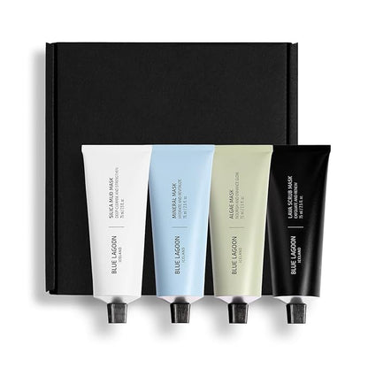 Blue Lagoon Signature Masks, Includes Facial Mask Targeting Hydration, Calmness, Exfoliation &