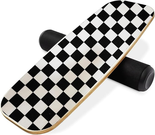 Balance Board Surf Trainer with Adjustable Stoppers - 2 Different Distance Options Balance Board