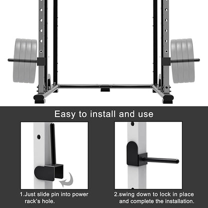 Kipika Weight Plate Holder for 2x2 and 3x3 Power Rack - Attachment for Storage - Fits Standard