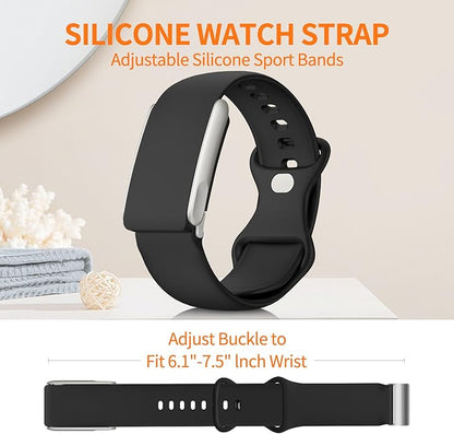 Band Compatible with WHOOP 5.0/MG SportFlex - ECG Strap, Soft Adjustable Silicone Waterproof