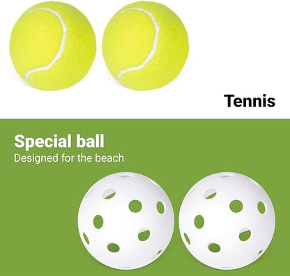 ropoda Giant Yard Pong,Yard Games with Durable Buckets and Balls - Choose Red Large, XL, or Green