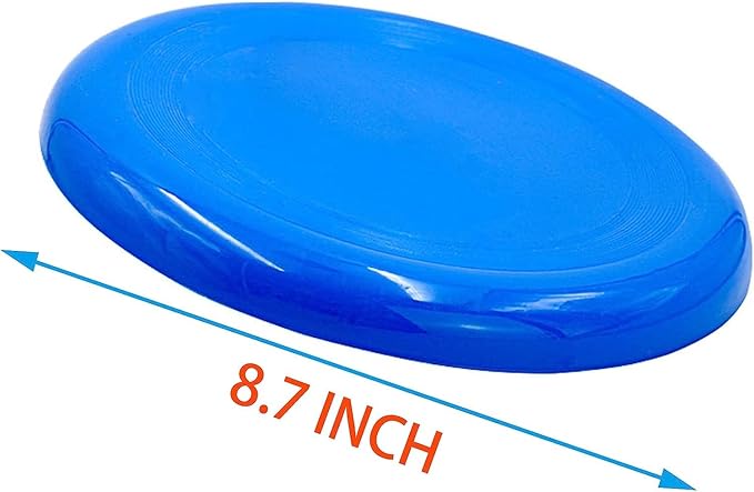 Sand Beach Toys, Jumbo 8" Flying Disc Toys For Kids Adults, Sport Yard Disc Toy For Outdoor Beach
