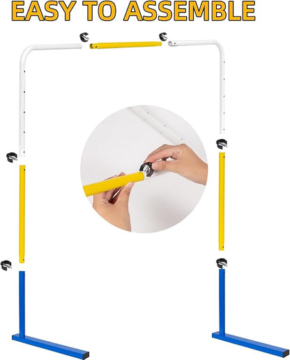 Adjustable Height Hurdles Track and Field,Detachable Agility Speed Jumping Training Equipment for