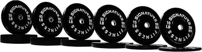 Olympic Bumper Plates Set, 2" Weight Plates for Strength Training & Weightlifting, Paris or Set or