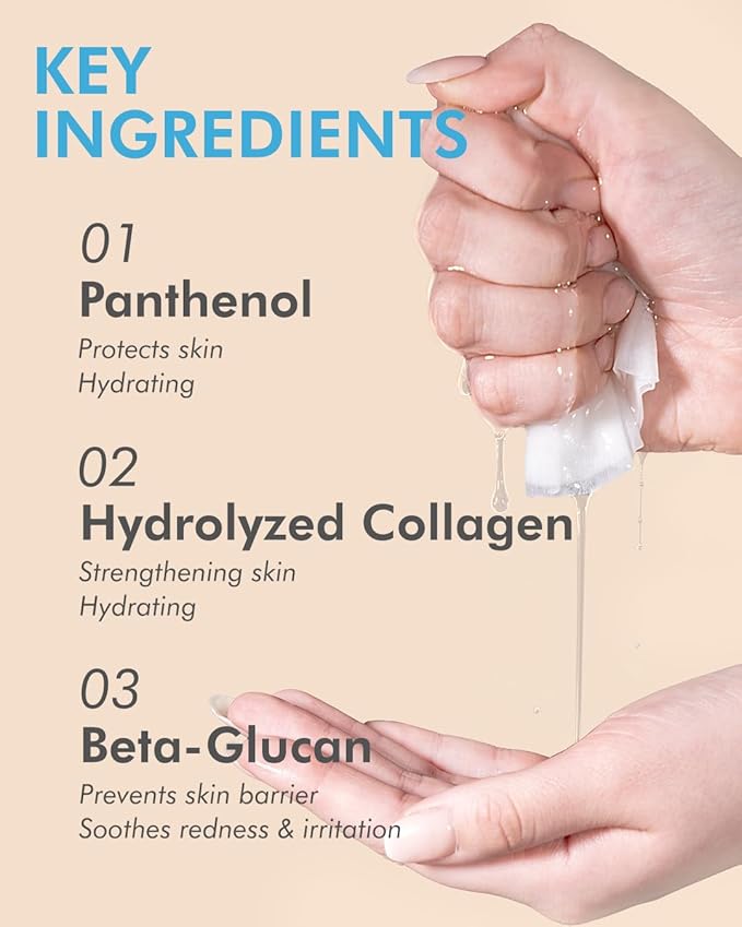DERMAL Hyaluronate Collagen Essence Facial Mask Sheet 23g Pack of 10 - Hydro Boost Moisturizing for