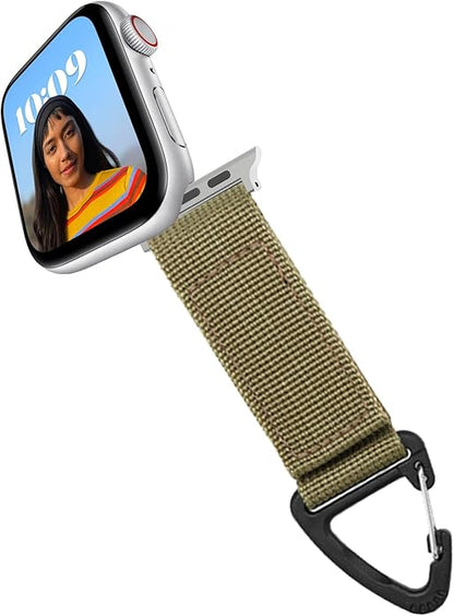 Tactical Duty Belt Keychain Compatible with Apple Watch 38mm 40mm 41mm 42mm 44mm 45mm 46mm 49mm