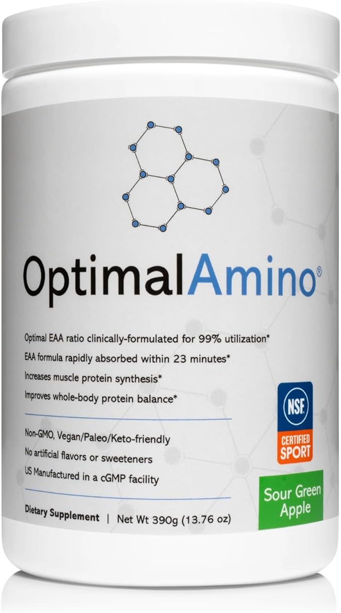 Amino Acid Powder | 99% Utilized Essential Amino Acid (EAA) Supplement | Pre/Post Workout & Muscle