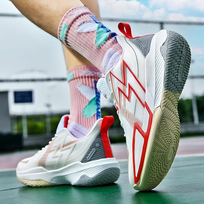 Women Basketball Shoes Fashion Sneakers Comfortable Unisex Athletic Lightweight Non Slip Outdoor