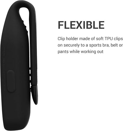 kwmobile 2X Clip Holders Compatible with Huawei Band 10/9 / 8 - Clip-On Holder Replacement Set