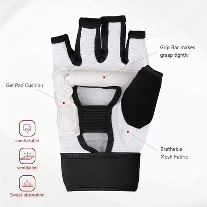 Punch Bag Training Gloves, LangRay MMA Grappling Gloves for Sparring Martial Arts Boxing Training