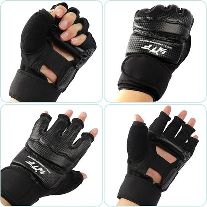 Punch Bag Training Gloves, LangRay MMA Grappling Gloves for Sparring Martial Arts Boxing Training
