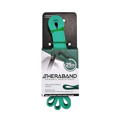THERABAND High Resistance Band, Elastic Super Bands For Improving Flexibility, Injury Rehab, & Full